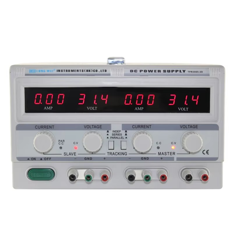 Linear Lab Power Supply Adjustable - TPR-3005-2D Dual Channel Adjustable Linear Power