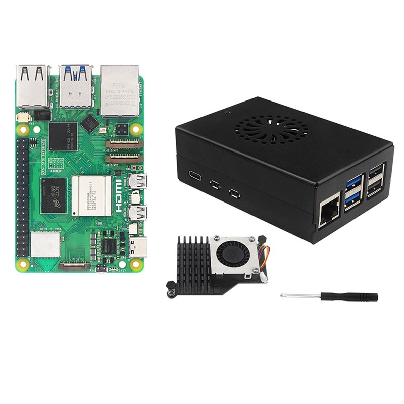AS95-For Irasptek Starter Kit  - Raspberry Pi 5 8Gb Kit review and price