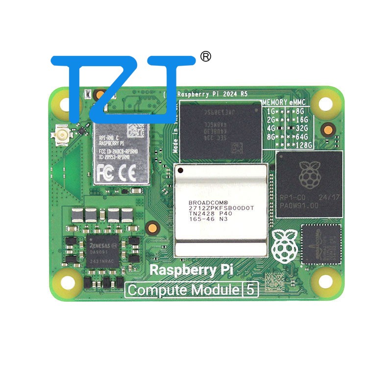 TZT Compute Module 5 Bluetooth - Raspberry Pi 5 8Gb Kit review and price