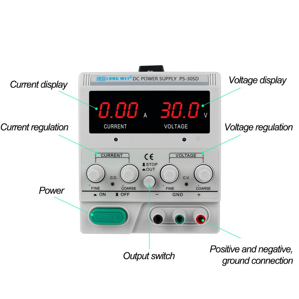 LW PS-305D 30V 5A 150W Adjusta - Linear Lab Power Supply Adjustable review and price