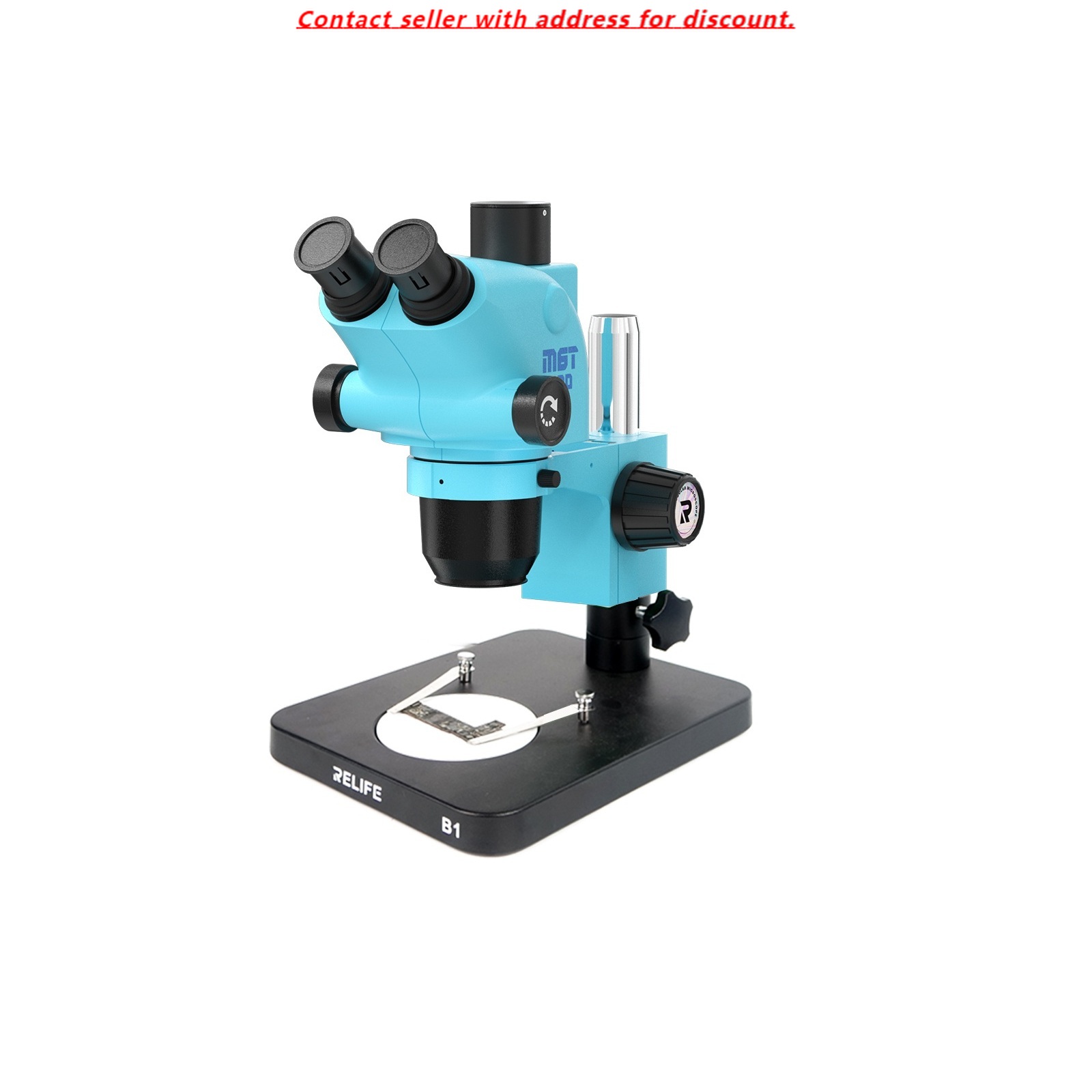 RELIFE RL-M6T Pro-B1 Trinocula - Stereo Trinocular Microscope Pcb review and price
