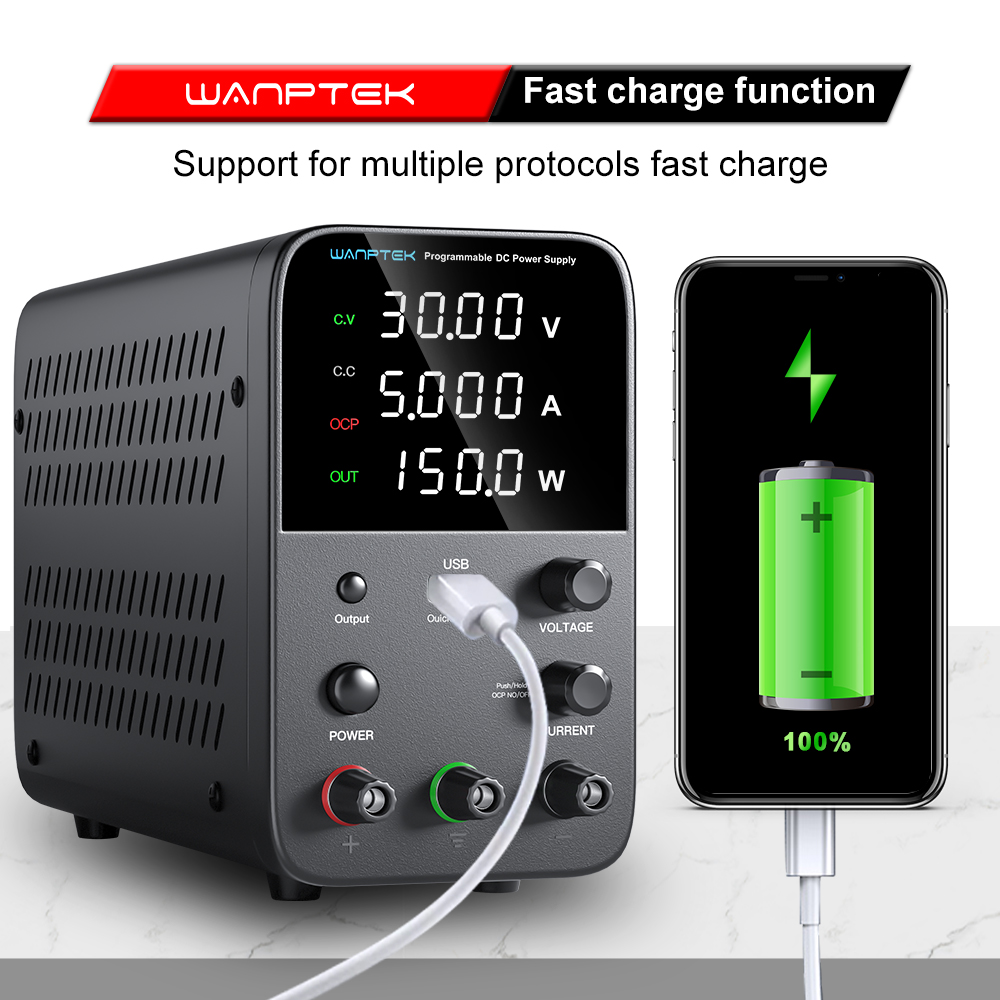 Wanptek Programmable DC Power  - Programmable Dc Power Supply 30V 10A review and price