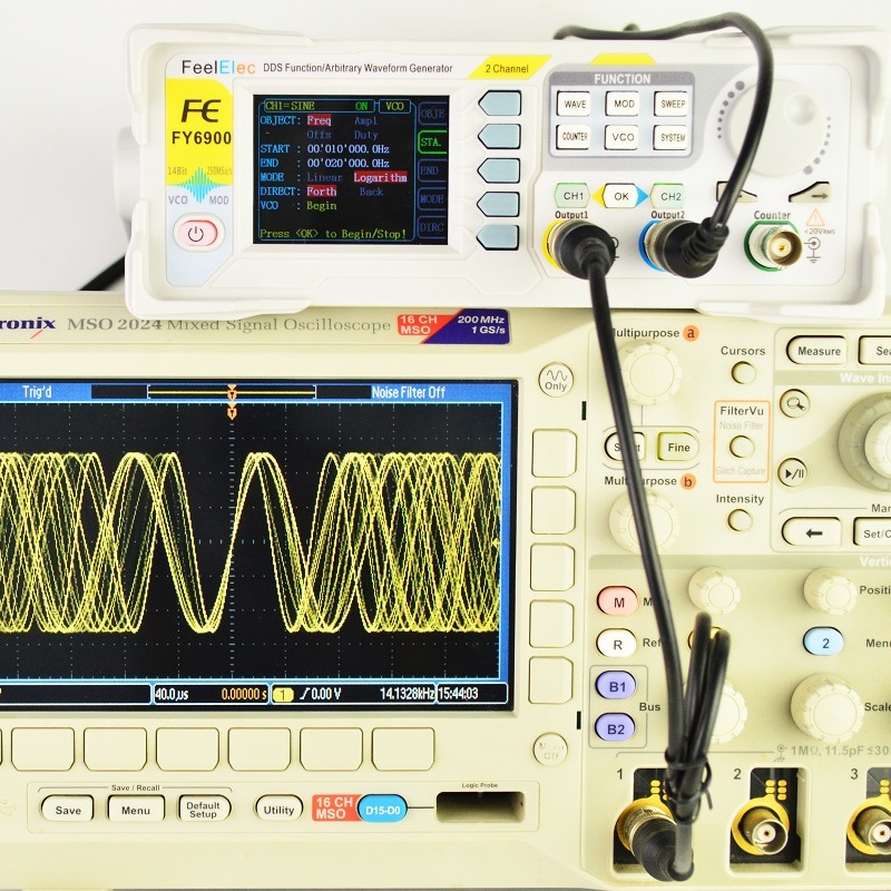 Feelelec FY6900 0-60MHz Digita - Function Arbitrary Waveform Generator review and price