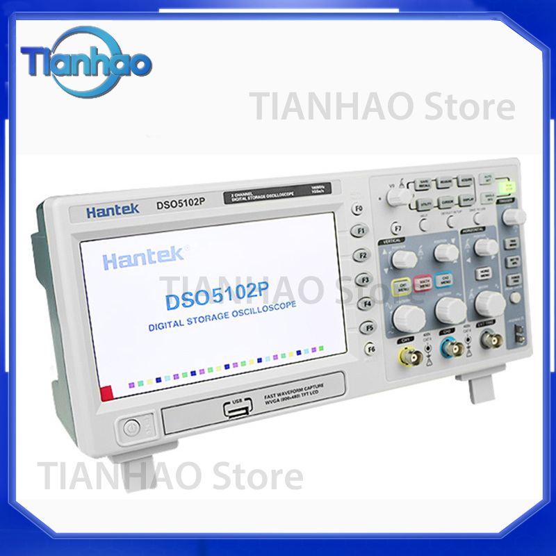 for Hantek DSO5102P Digital St - Digital Storage Oscilloscope 100Mhz review and price