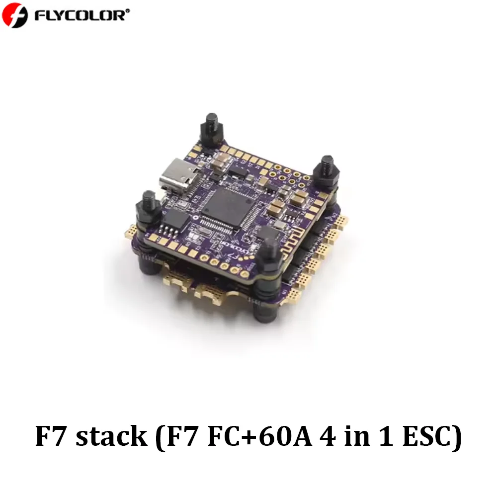 HobbyFIy Flycolor X-TOWER 2 F7 - Fpv Flight Controller F7 Stack 60A review and price