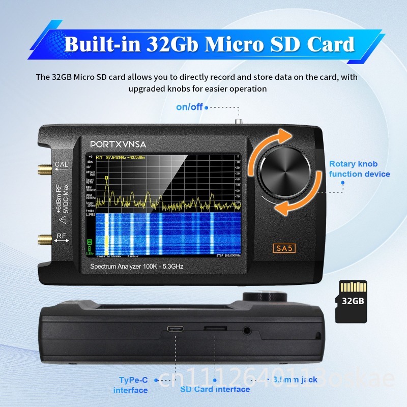 SA5 Multifunctional Handheld S - Signal Generator Spectrum Analyzer review and price