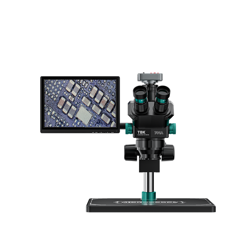 TBK 701A Trinocular Stereo Mic - Stereo Trinocular Microscope Pcb review and price