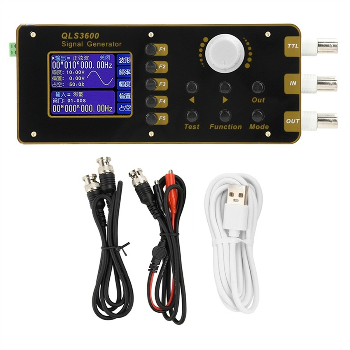 M85K QLS325S 2.4 Inch DDS Func - Function Arbitrary Waveform Generator review and price
