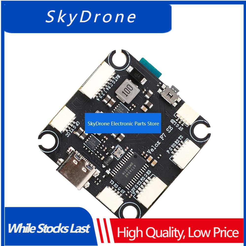 SkyDElT-HOBBY Velox F7 SE 30x3 - Fpv Flight Controller F7 Stack 60A review and price