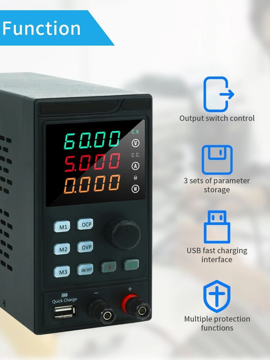 MYAMI 30V 32V 10A with USB/RS4 - Programmable Dc Power Supply 30V 10A review and price