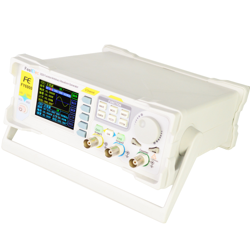 New FY6900 60MHz Dual Channel  - Function Arbitrary Waveform Generator review and price
