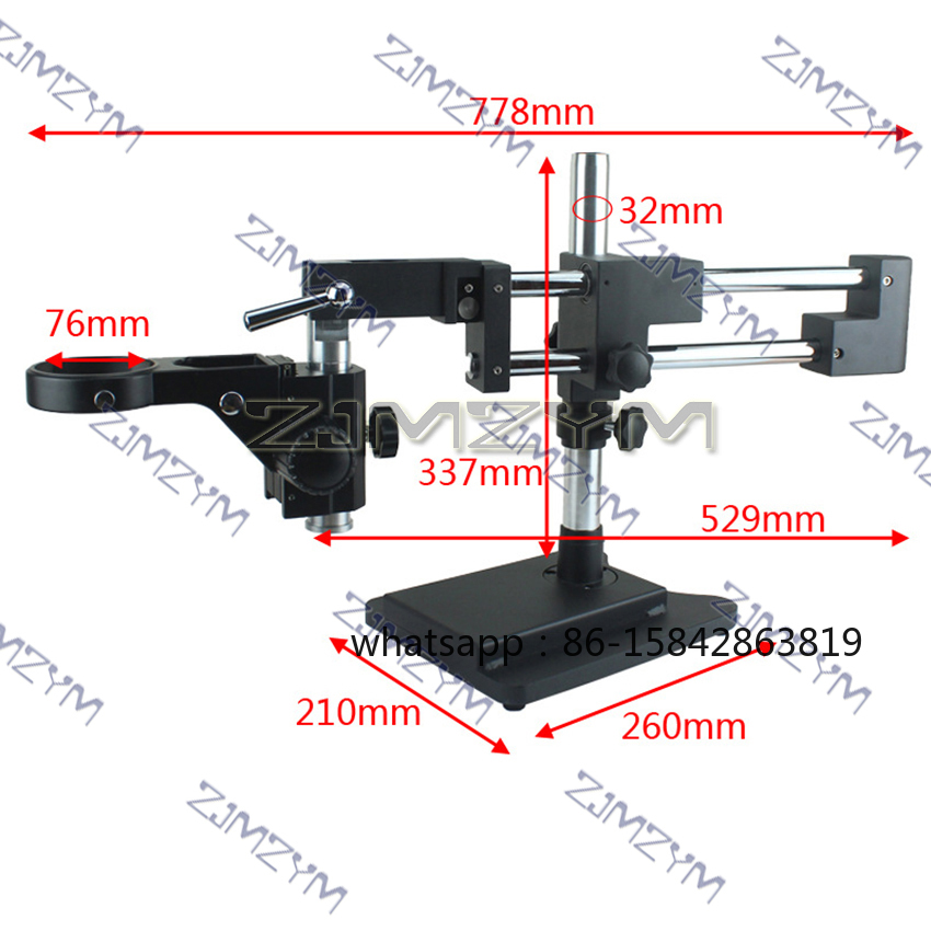 Universal Stand Double Boom Bi - Stereo Trinocular Microscope Pcb review and price