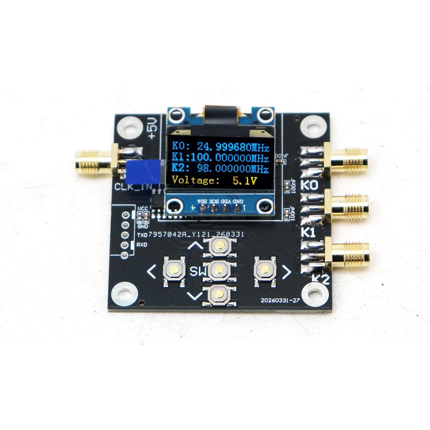 SI5351 Programmable Clock Sign - Signal Generator Spectrum Analyzer review and price