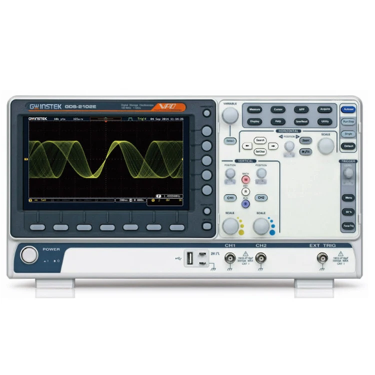 Gwinstek GDS-2000E Series GDS- - Digital Storage Oscilloscope 100Mhz review and price